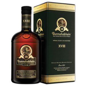 Whisky,Bunnahabhain 18 Years Islay Single Malt Scotch Whisky 布納哈本18年艾雷島單一純麥威士忌,700mL