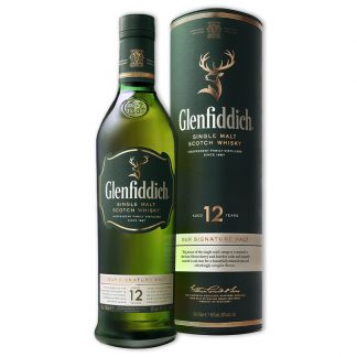 Whisky,Glenfiddich 12 Years Single Malt Scotch Whisky 格蘭菲迪12年單一純麥威士忌,700mL