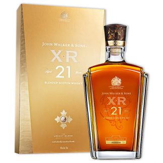 Whisky,Johnnie Walker XR 21 Years Blended Scotch Whisky 約翰走路 XR 21年調和威士忌,750mL